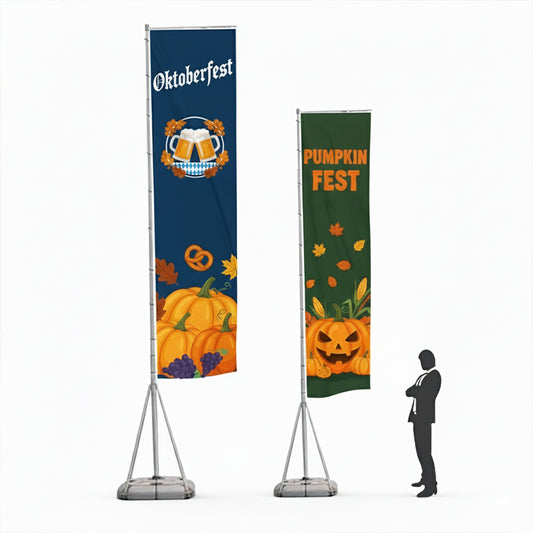 Oversized Wingz Advertising Giant Flag