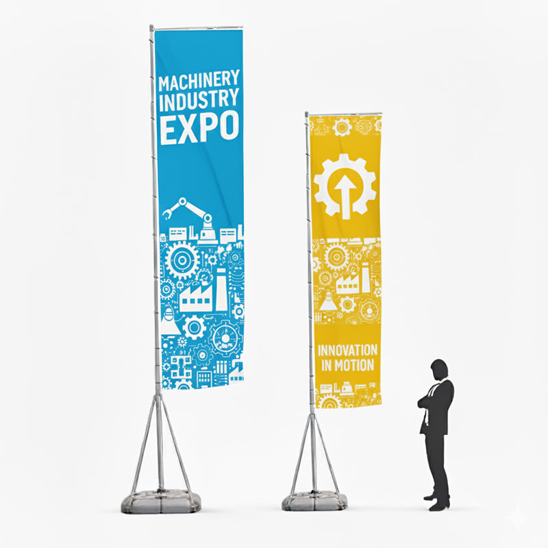 Oversized Wingz Advertising Giant Flag