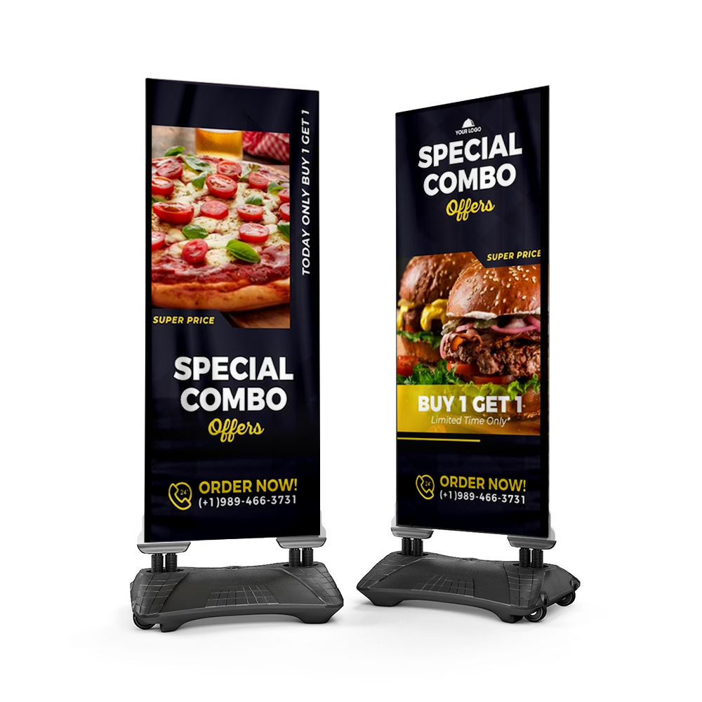 Sp-60 Water-Based Outdoor Sidewalk Sign Stand - Double Side