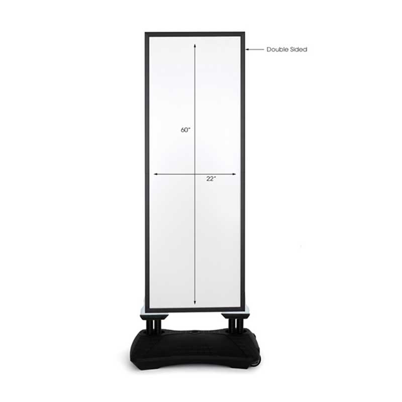 Sp-60 Water-Based Outdoor Sidewalk Sign Stand - Double Side