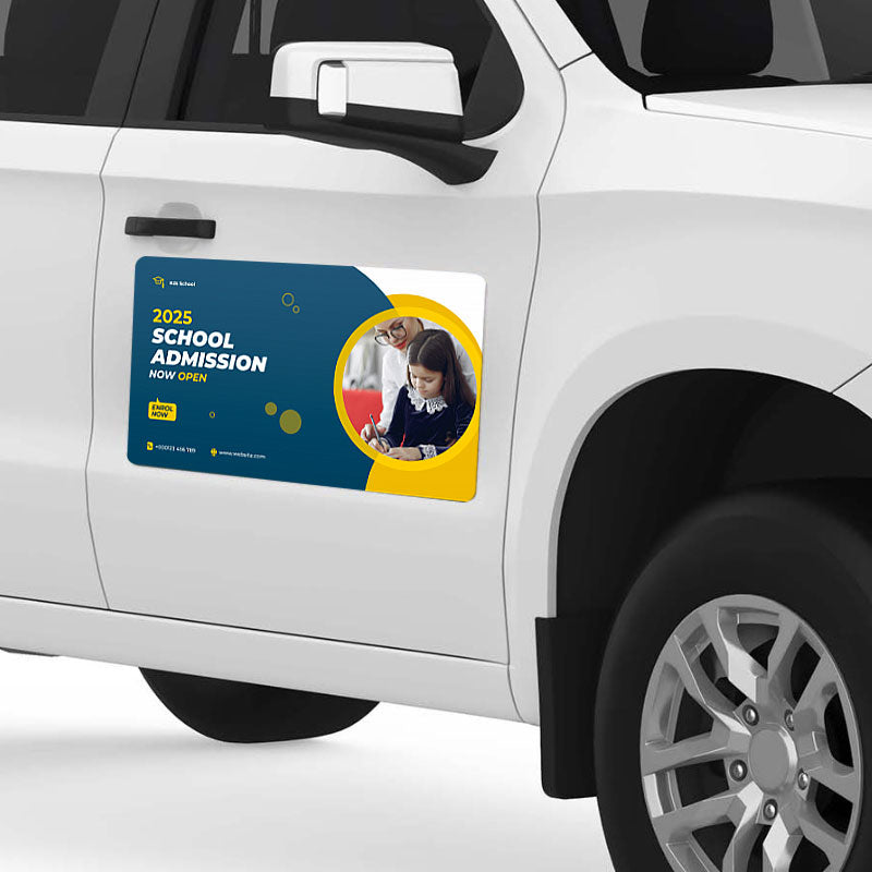MagTime™ Magnetic Roll of Media For Car/Truck Signs