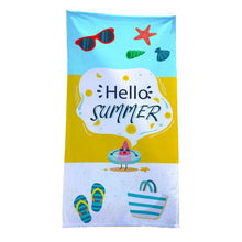 Load image into Gallery viewer, Beach Towels - Polyester Microfiber (Custom Printed)
