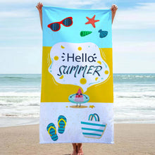 Load image into Gallery viewer, Beach Towels - Polyester Microfiber (Custom Printed)
