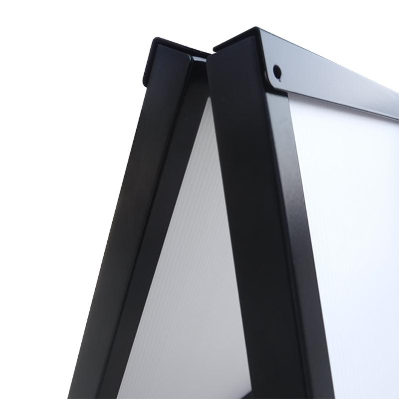 Top Loader A Frame Sidewalk Sign Metal Body
