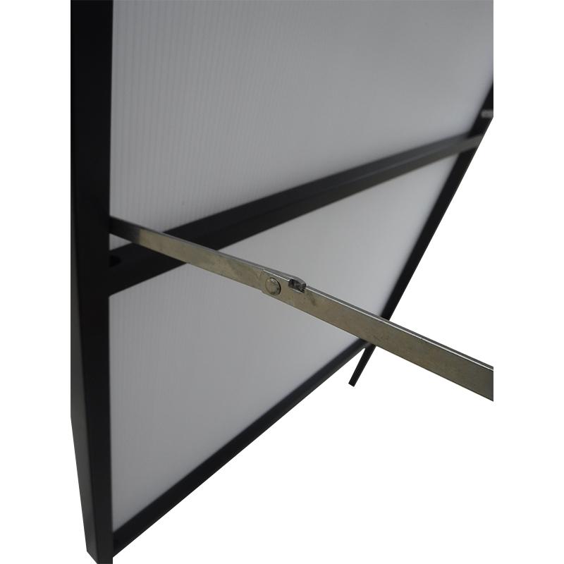 Top Loader A Frame Sidewalk Sign Holding Locker