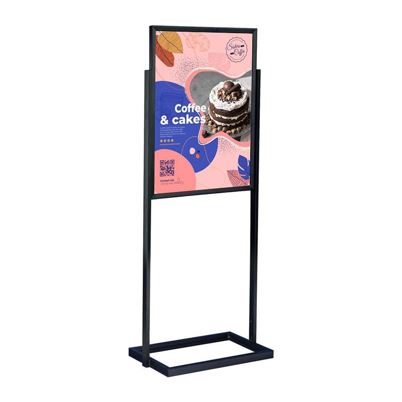 Top Load Stanchion Poster Sign Frame