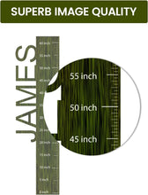 Load image into Gallery viewer, Personalized Growth Chart for Kids, Measuring Height Chart with Custom Name
