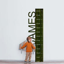 Load image into Gallery viewer, Personalized Growth Chart for Kids, Measuring Height Chart with Custom Name
