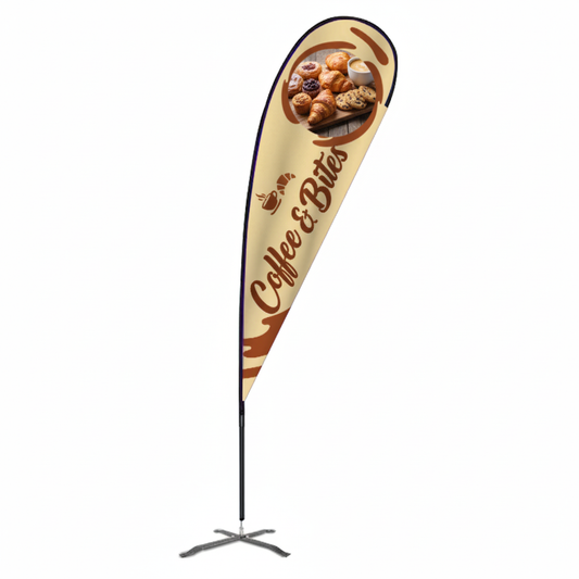 15 Foot Teardrop Wingz Advertising Flag
