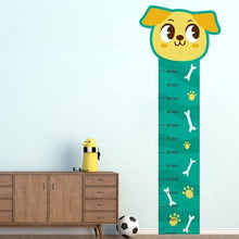 Load image into Gallery viewer, Kids Height Chart, Dog Theme Wall Sticker, Kids Room Growth Chart Wall Mural For Children
