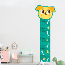 Load image into Gallery viewer, Kids Height Chart, Dog Theme Wall Sticker, Kids Room Growth Chart Wall Mural For Children
