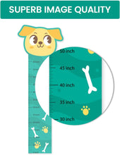 Load image into Gallery viewer, Kids Height Chart, Dog Theme Wall Sticker, Kids Room Growth Chart Wall Mural For Children
