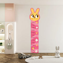 Load image into Gallery viewer, Kids Height Chart, Rabbit Theme Wall Sticker, Animal Wall Decal, Kids Room Growth Chart
