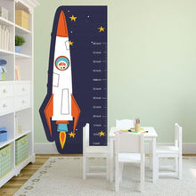 Load image into Gallery viewer, Space Theme Kids Height Chart, Growth Chart Height Ruler with Measuring Scale
