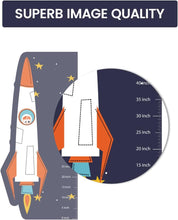 Load image into Gallery viewer, Space Theme Kids Height Chart, Growth Chart Height Ruler with Measuring Scale
