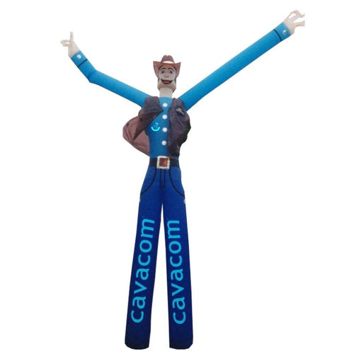 Wacky Man Inflatable Air Dancer Double Leg 25 feet (Custom Print)